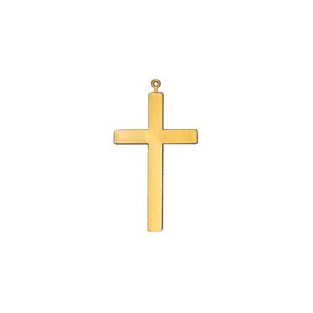 Kříž zlatý - plastový