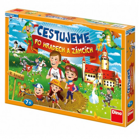Cestujeme po Hradech a Zámcích - společenská hra Cestujeme po Hradech a Zámcích - společenská hra
