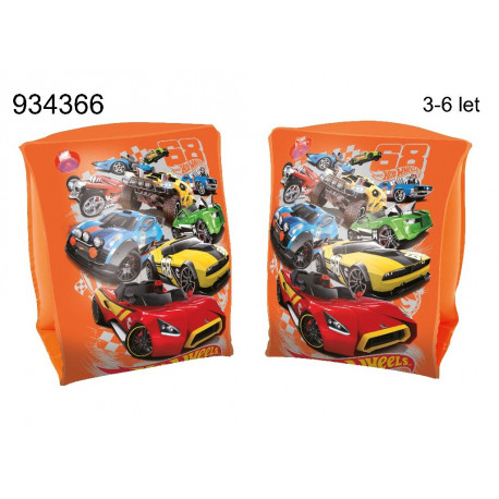 Nafukovací rukávky Hot wheels - 3-6 let Nafukovací rukávky Hot wheels - 3-6 let