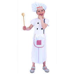 Dětský kostým Kuchařka, velikost M
