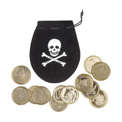 Sáček s mincema - pirátský
