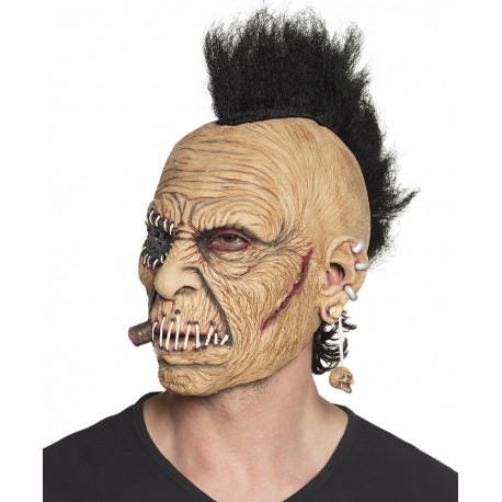 Maska hororový rocker - latexová