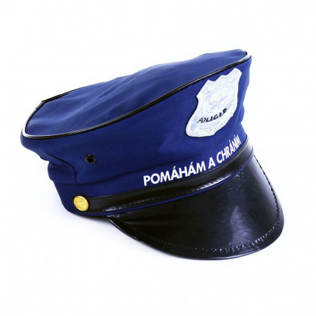 Čepice policista - dospělá