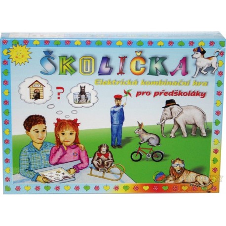 Elektronická hra - Školička 1